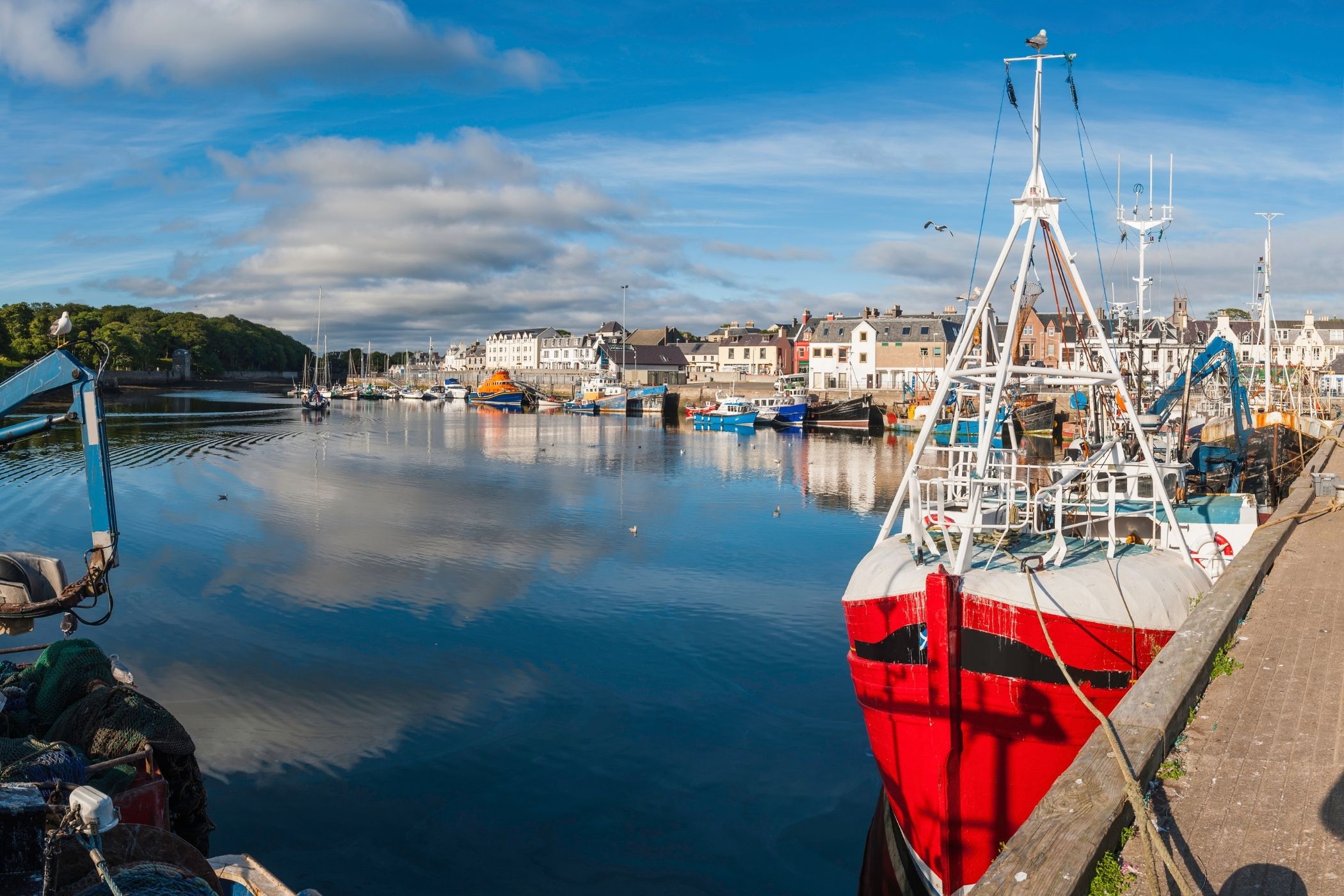 Highland lodge retreat on a Loch. Shieldaig Lodge Hotel