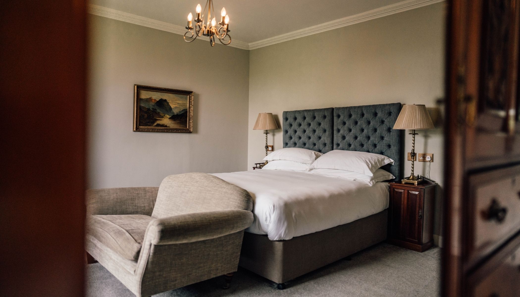 Cosy Countryside Bedrooms at Forss House Hotel