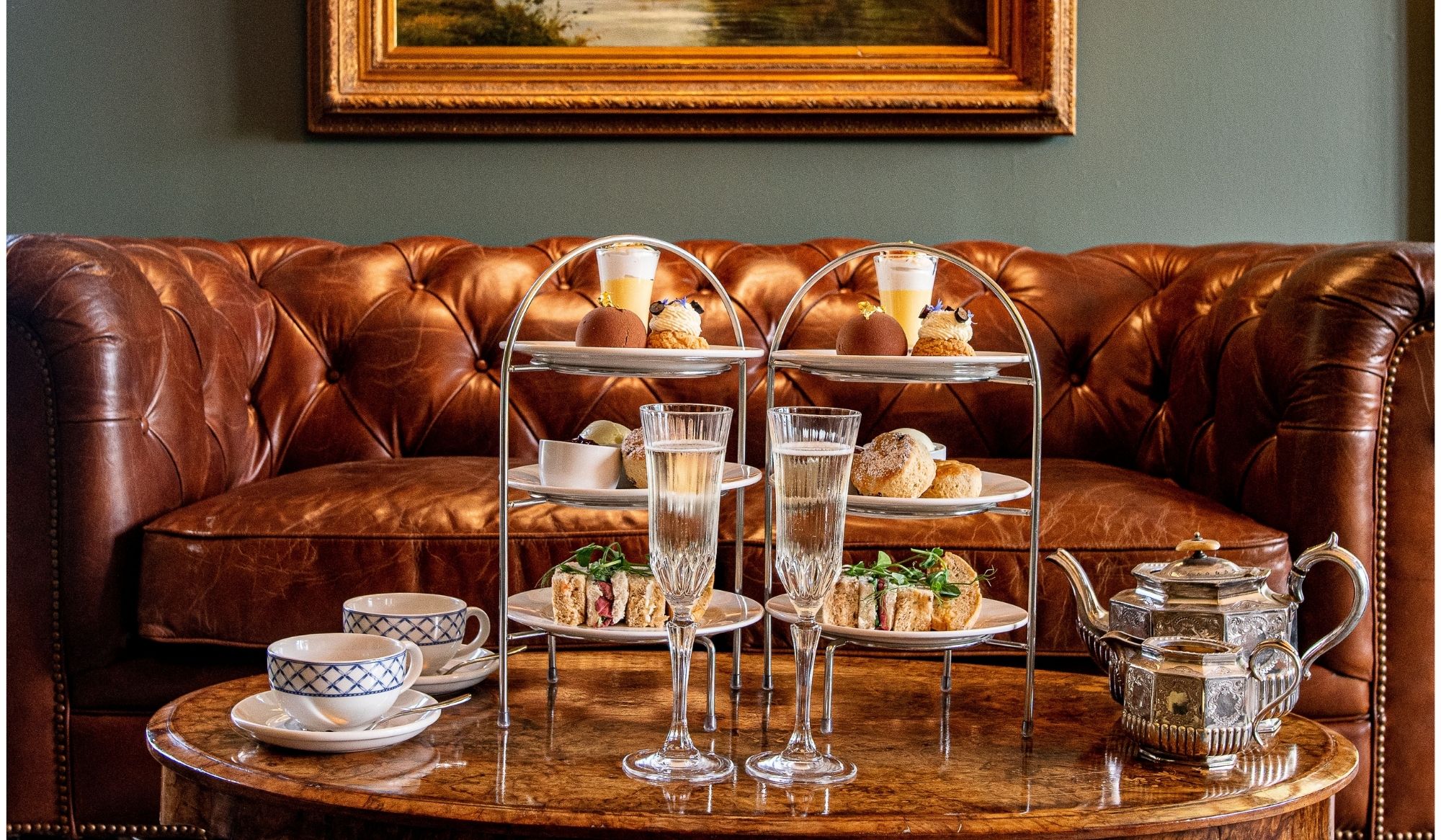 Traditional Afternoon Tea Near Edinburgh Melville Castle