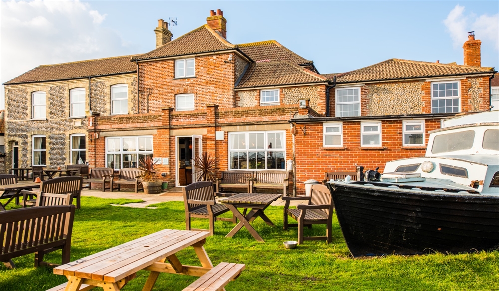 The Ship Inn Pub and Restaurant in Mundesley, Norfolk