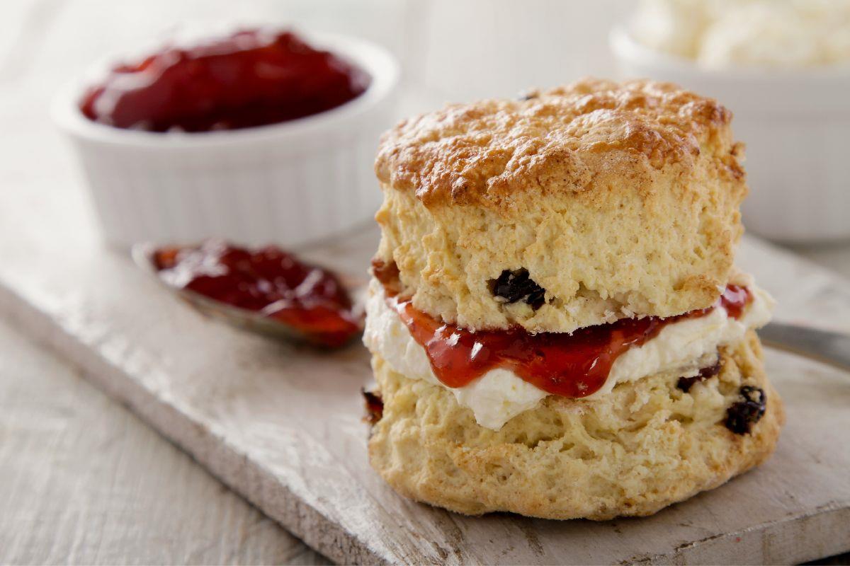 Afternoon tea at Lewtrenchard Manor