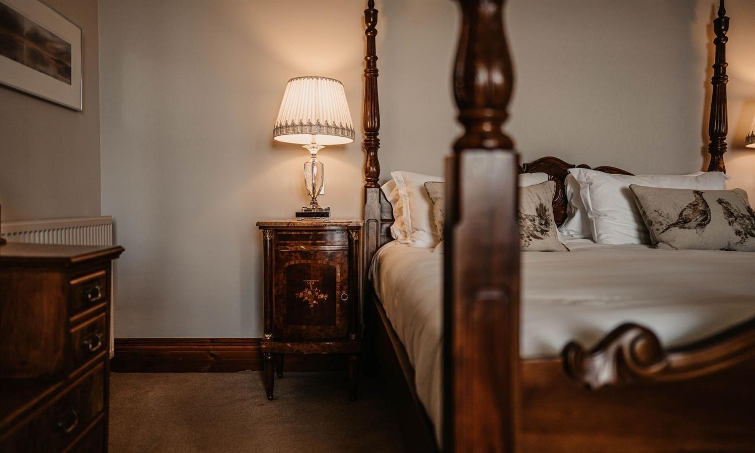 Suite Bedroom at Shieldaig Lodge