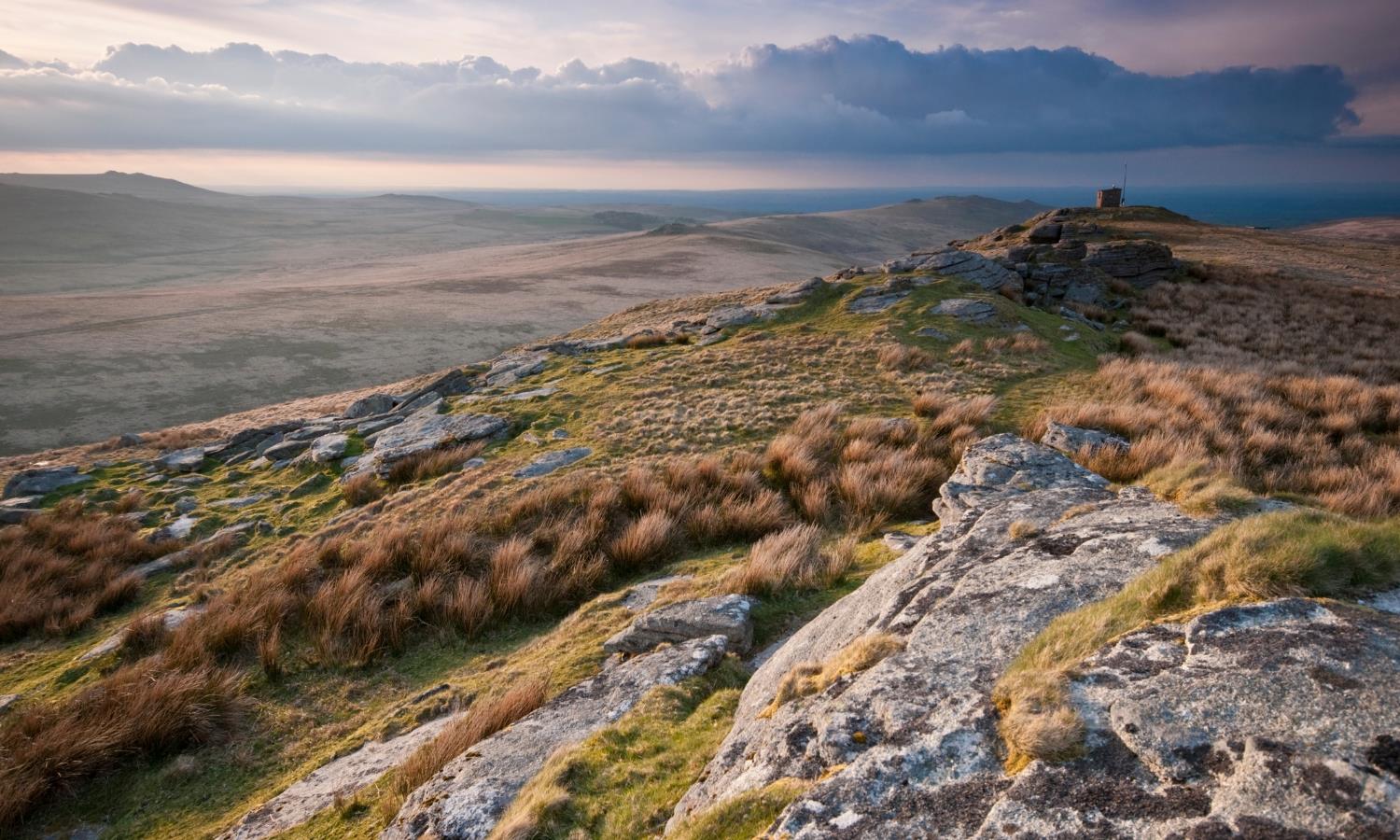 Views across Dartmoor National Park