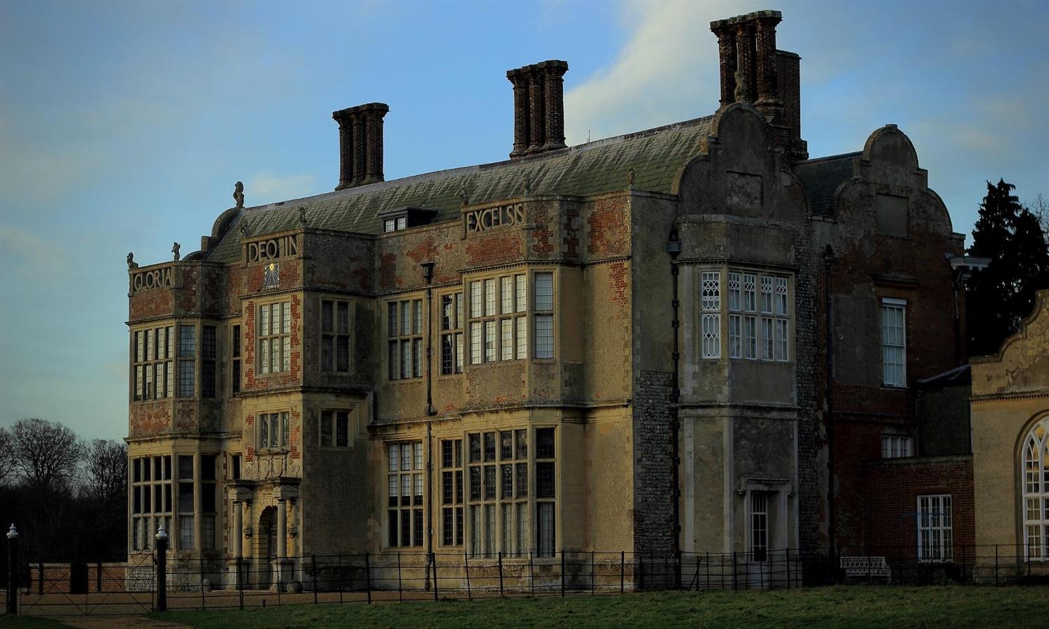 Exterior of Felbrigg Hall in Norfolk