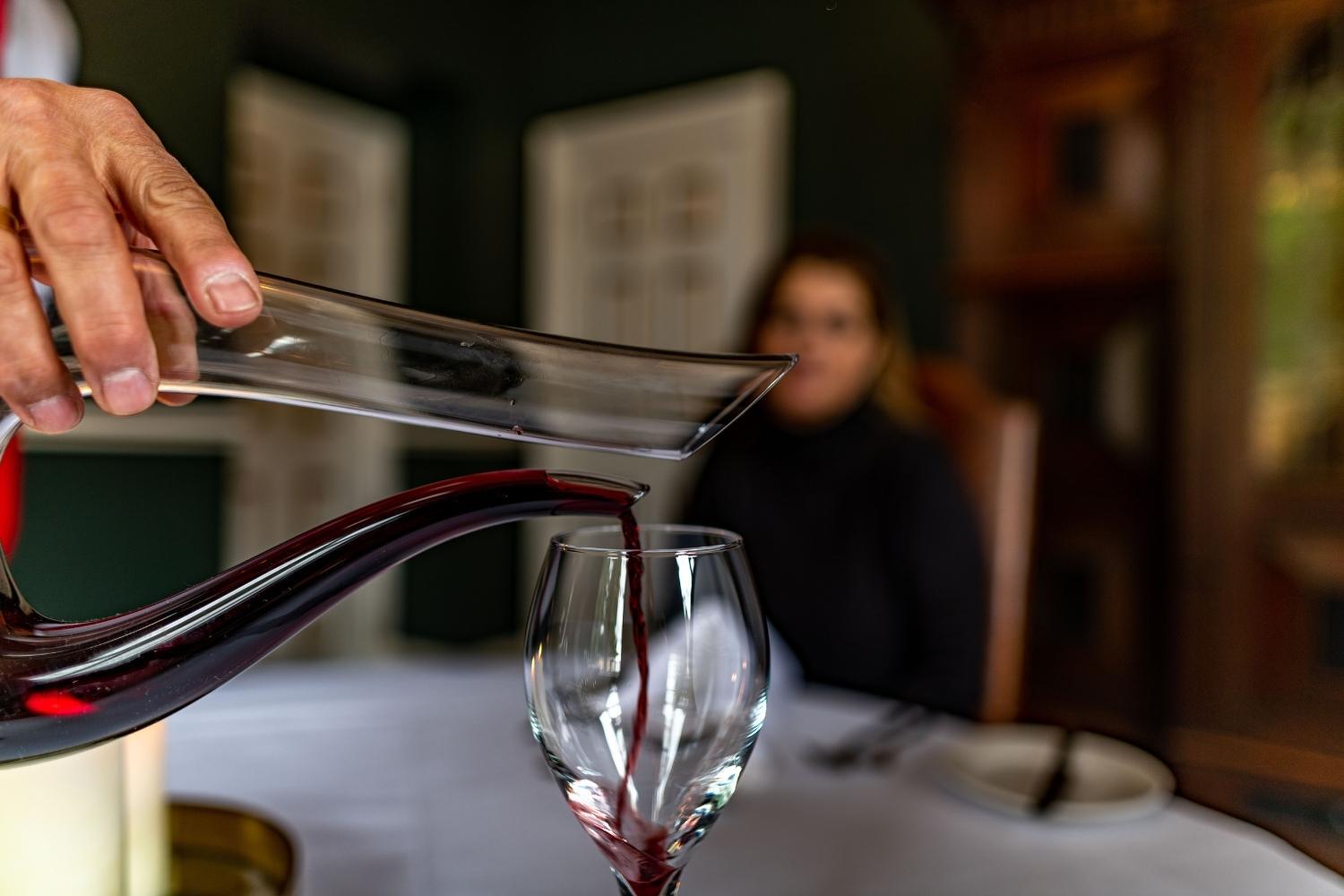 private dining at Melville Castle hotel near Edinburgh 