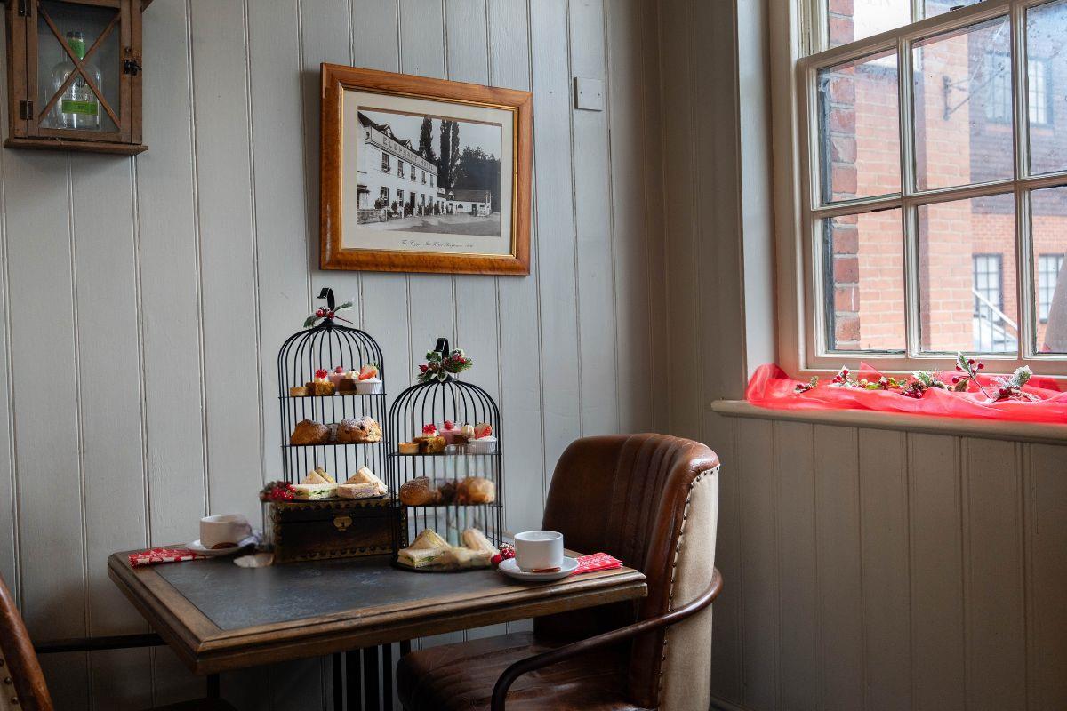Christmas afternoon tea at the Elephant Hotel