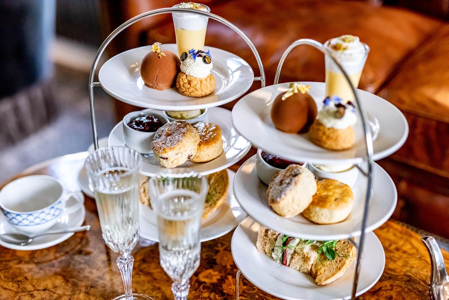 Afternoon tea at Melville Castle hotel
