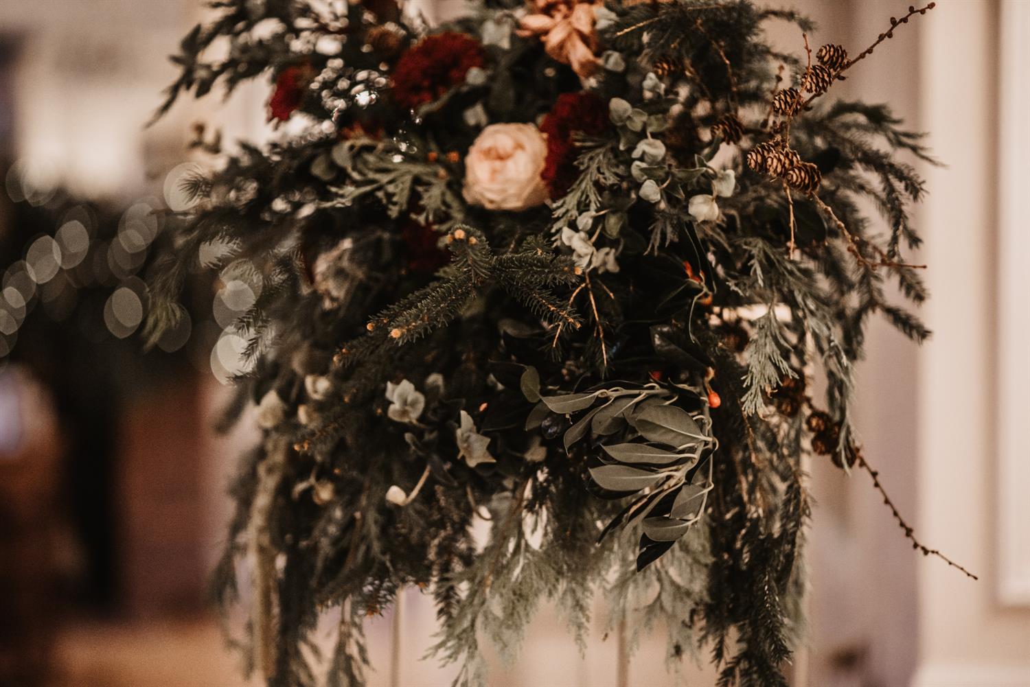 Showstopping wedding florals. Photo credit: Willow & Wilde. 