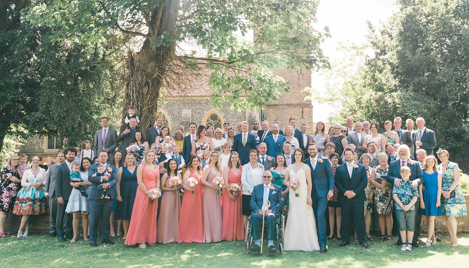 Family Wedding. Photo Credit: Hannah McClune Photography