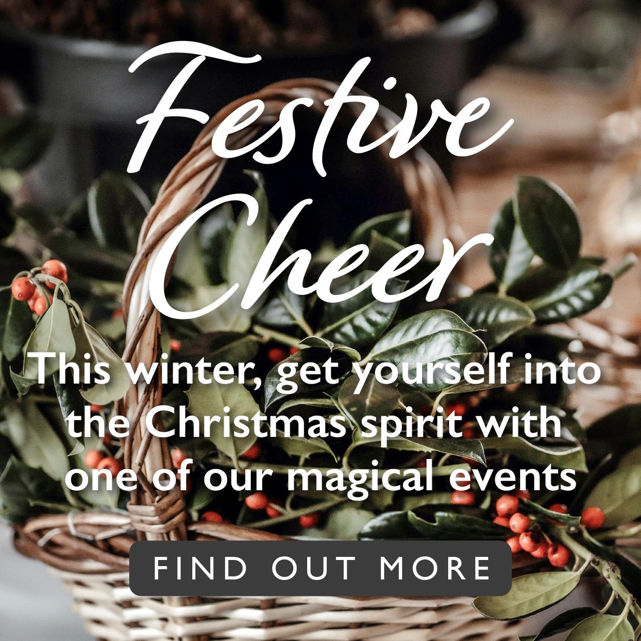 Christmas event popup