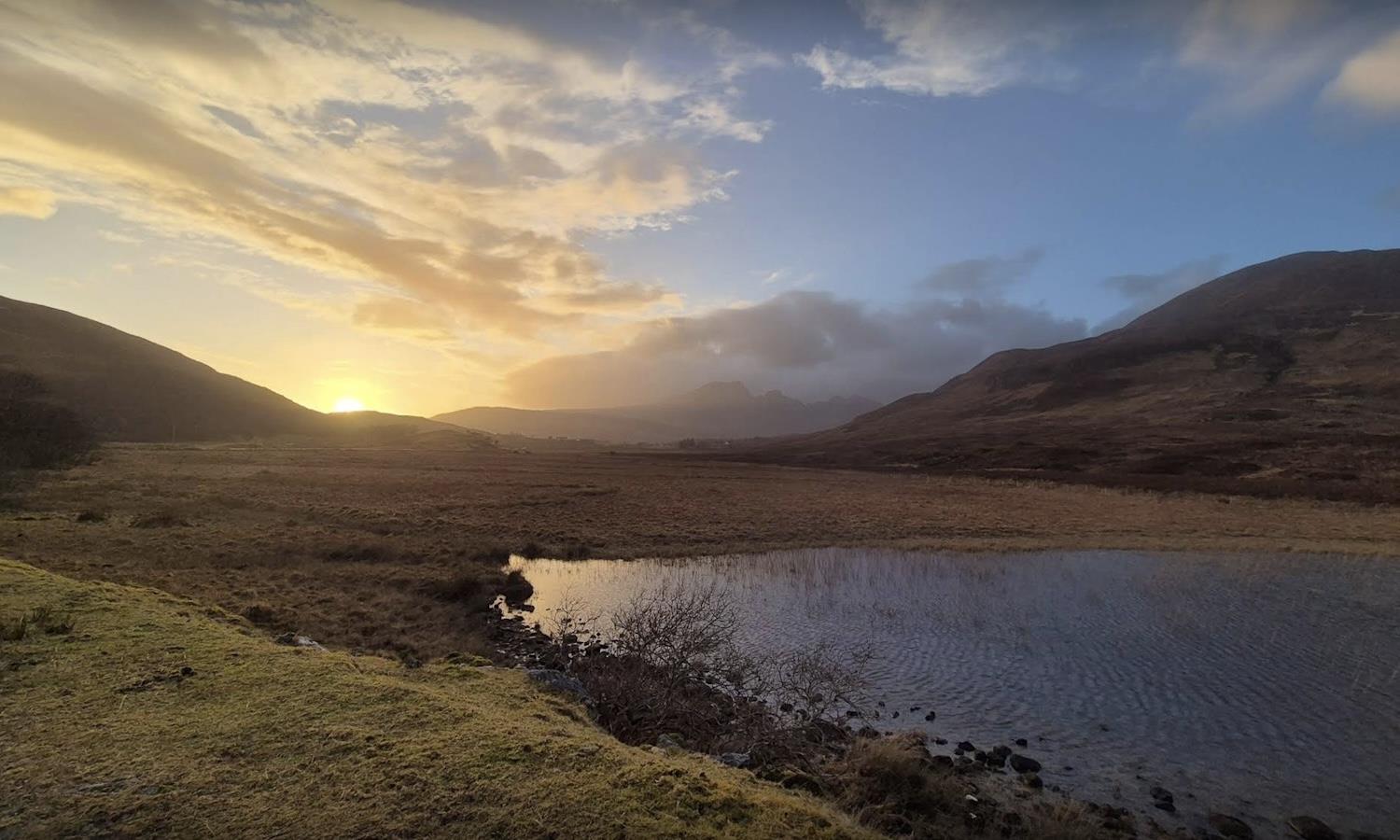 Scenery shot from Broadford Hotel 