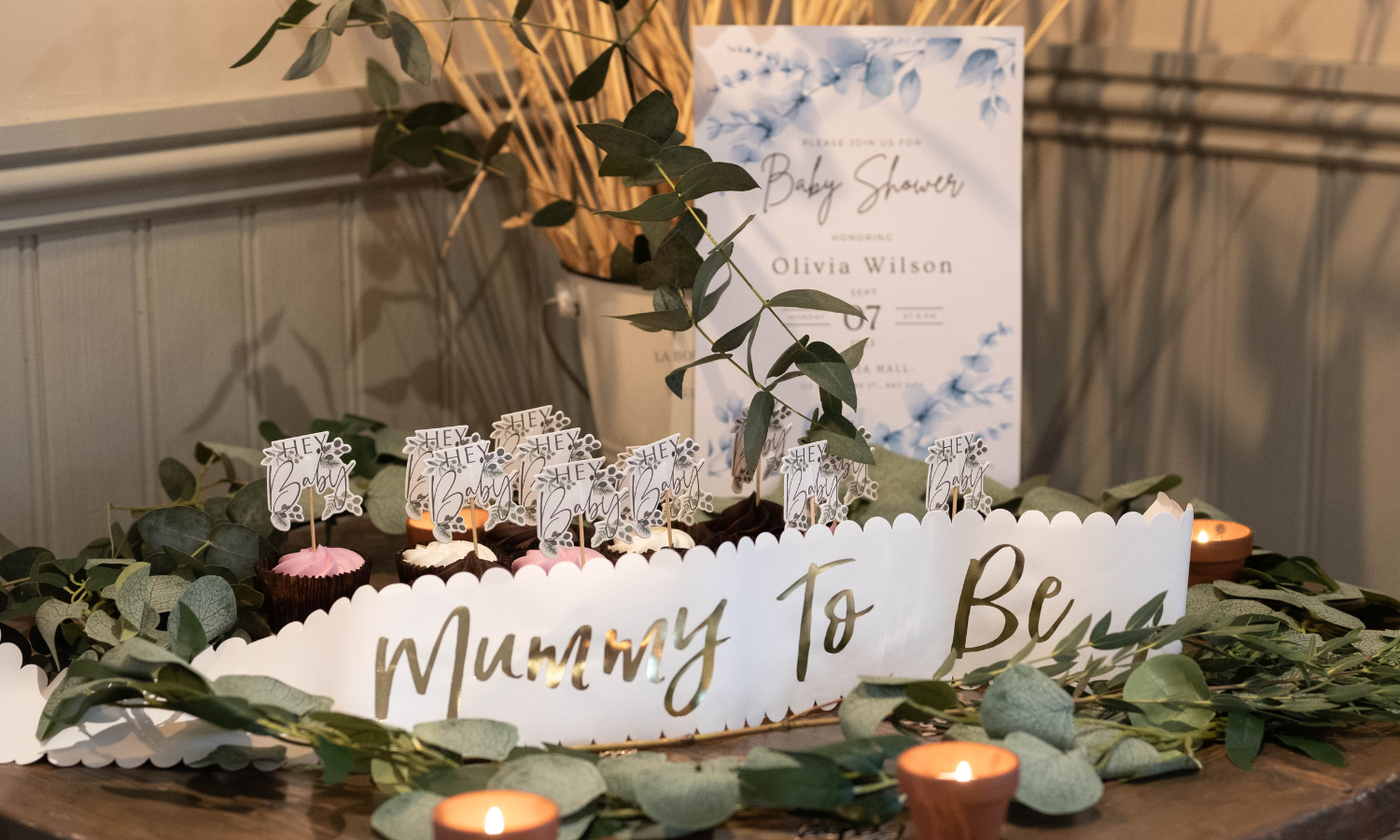 Milk float with flowers and letters spelling out 'love'