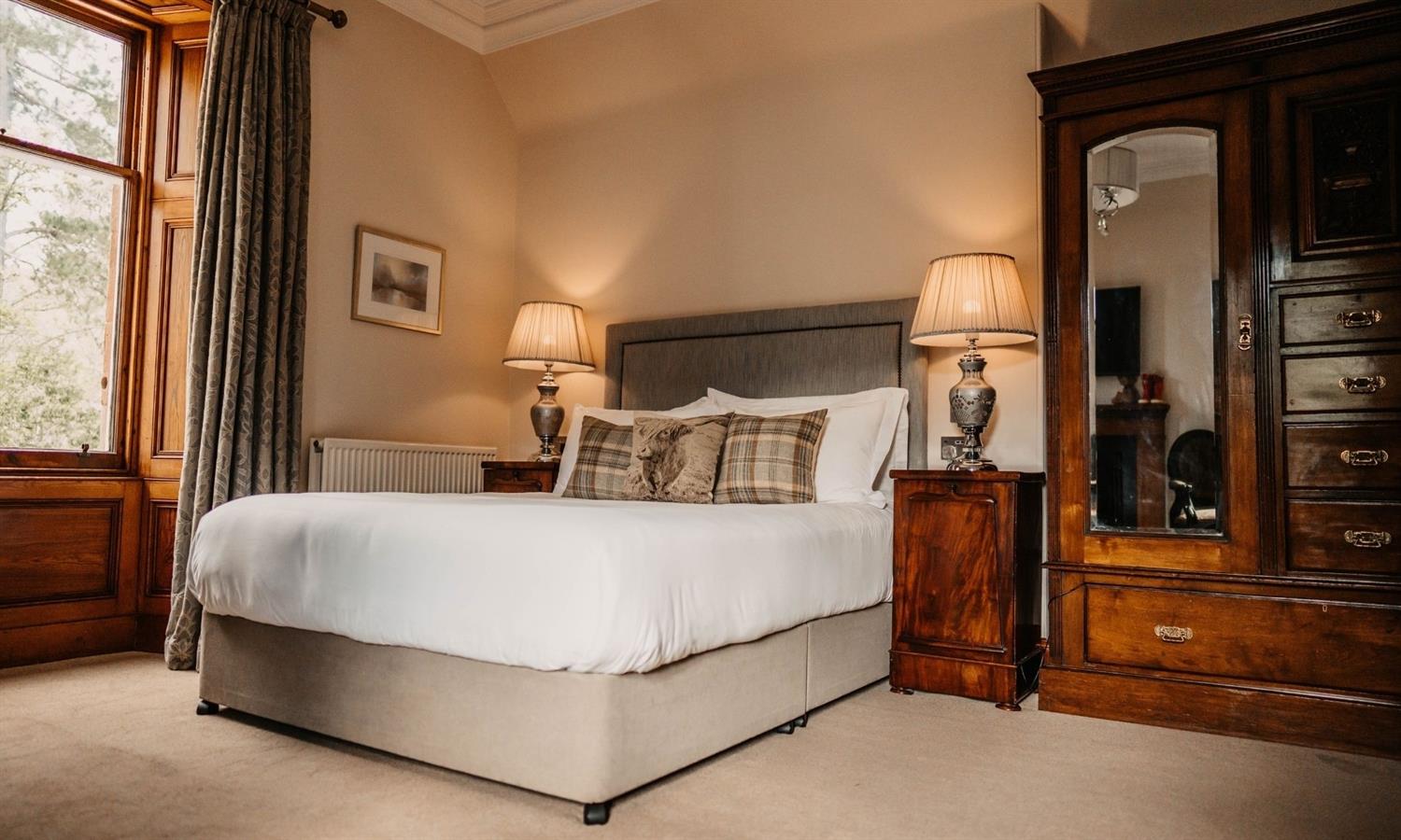 Deluxe Room at Shieldaig Lodge