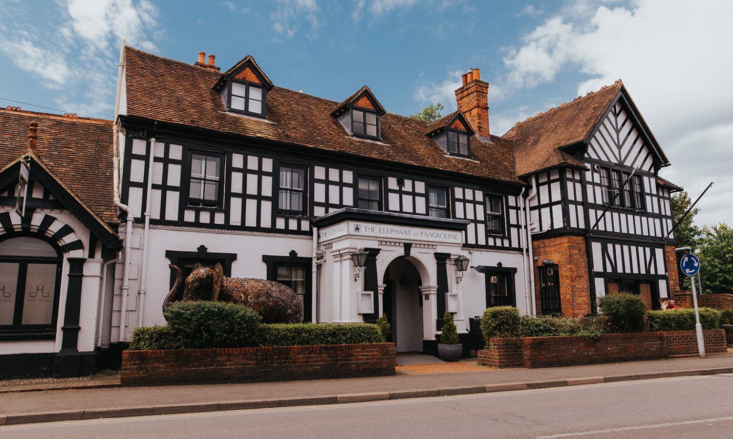 Exterior of the Elephant Hotel