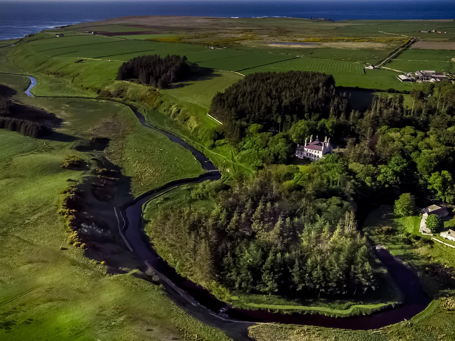 Front of Forss House hotel Thurso