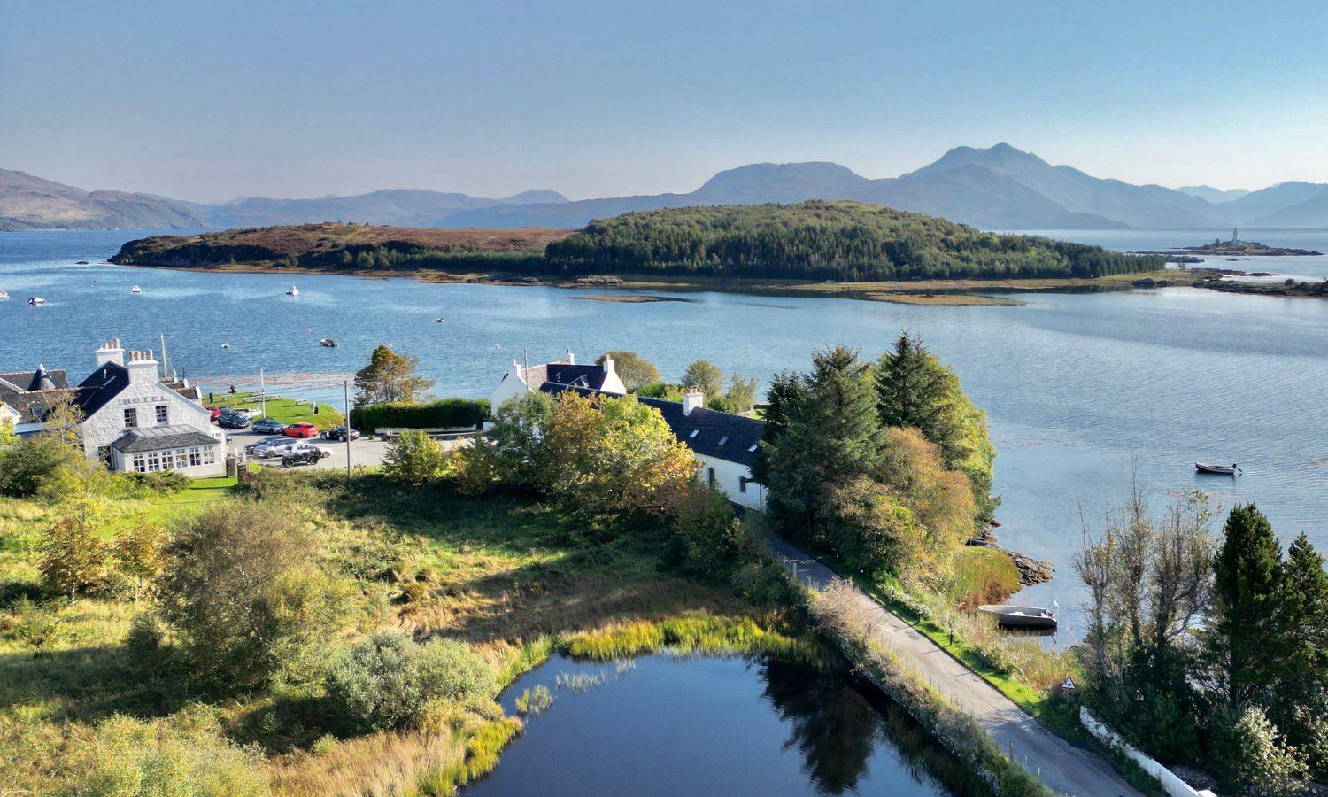 View across the sound of Sleat