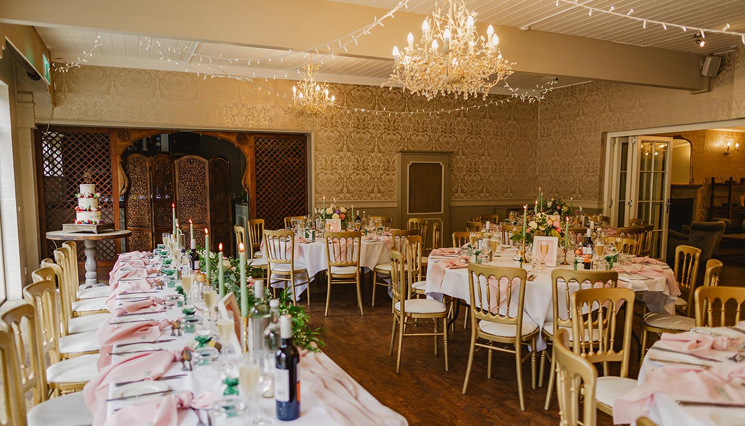 Tables ready. Photo Credit: Philip Quinnell Photography