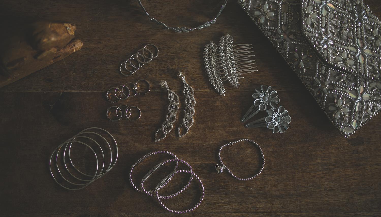 Jewelery. Photo Credit: Sapna Odlin Photography