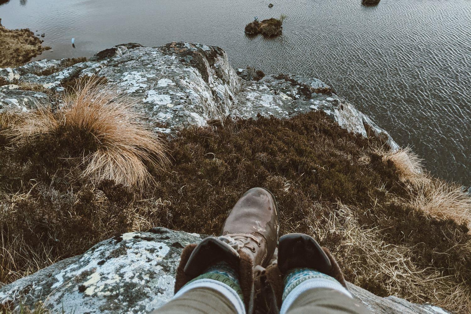 Fairy Lochs Crash Bomber Site