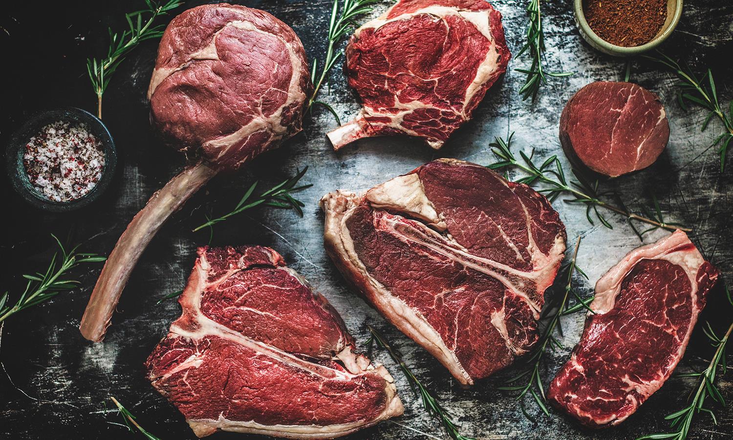 Steak on a plate