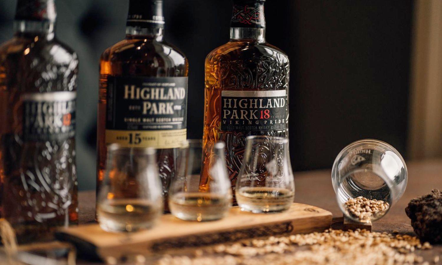 Highland Park Distillery whisky tasting experience on Orkney's West Mainland