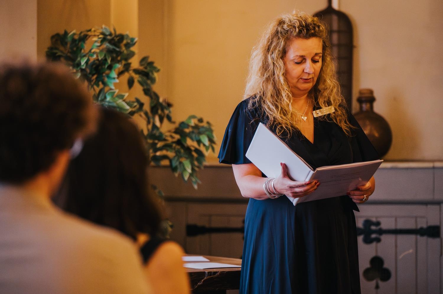 Celebrant Claire Vickery