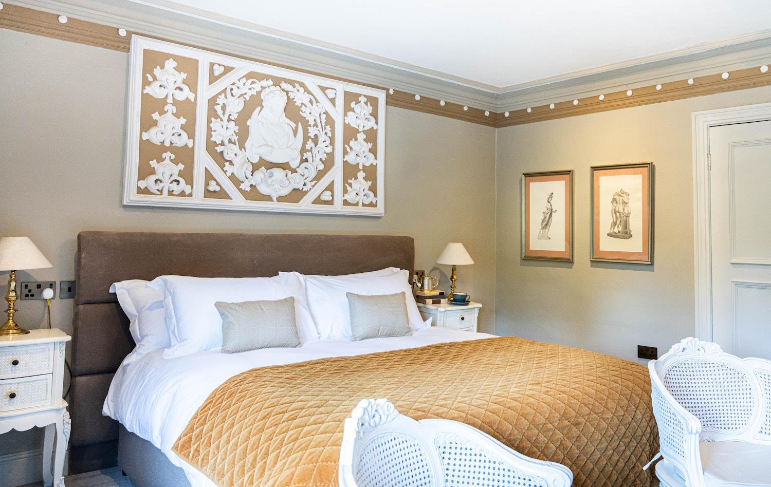 Classic Double Bedroom at Lewtrenchard