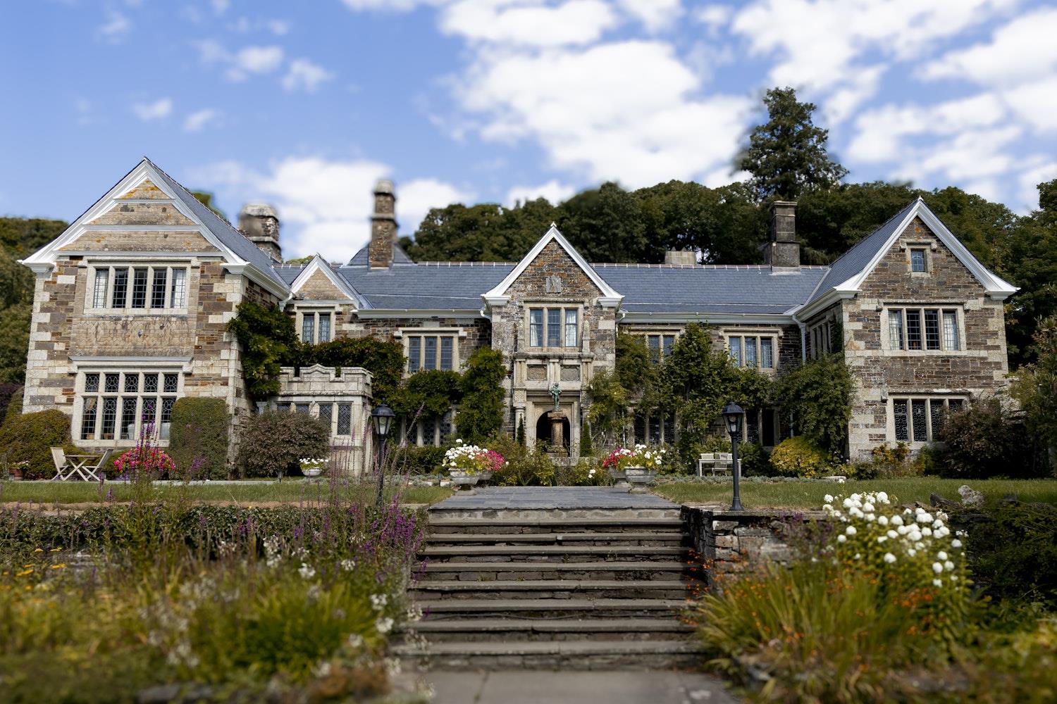 Front of Lewtrenchard Manor, Okehampton Devon