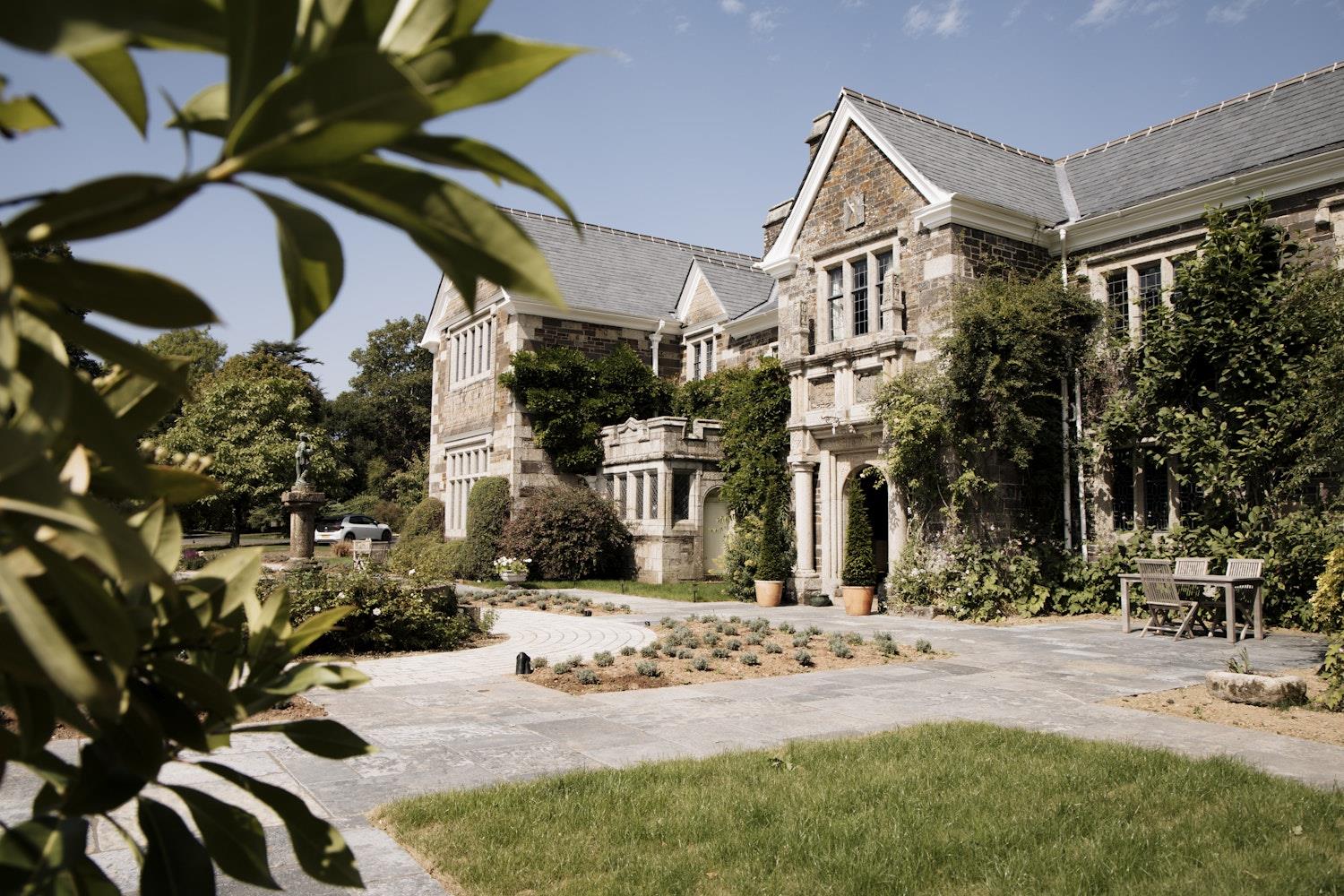 Exterior of Lewtrenchard Manor