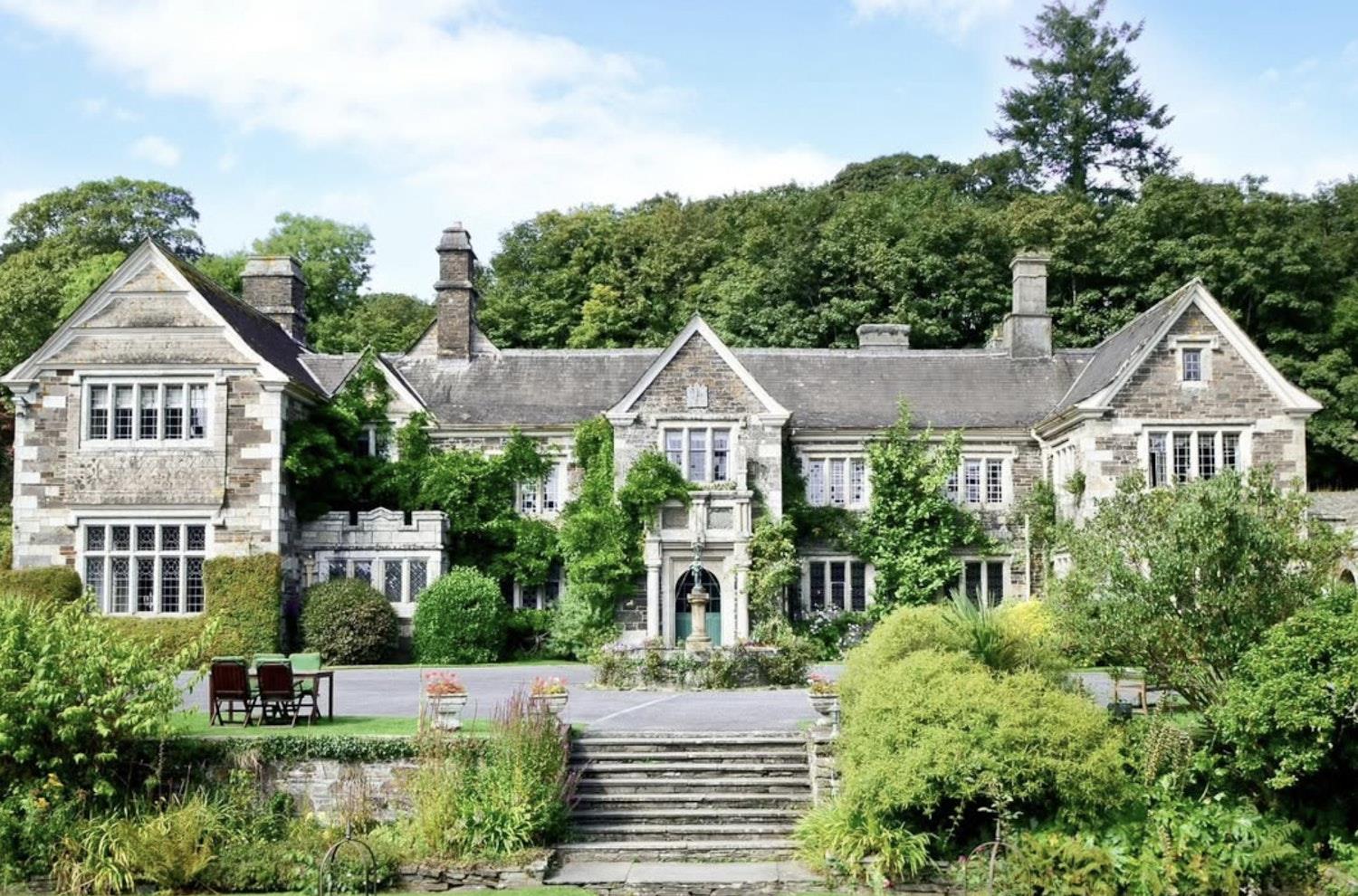 Front of Lewtrenchard Manor, Okehampton Devon