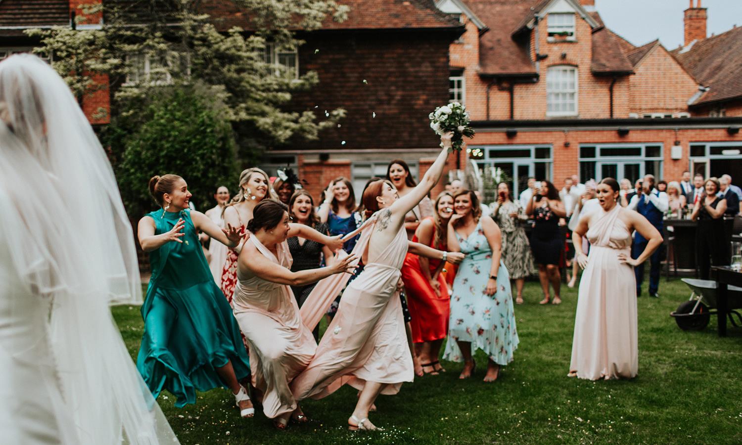 Couple getting married at Elephant Hotel Pangbourne