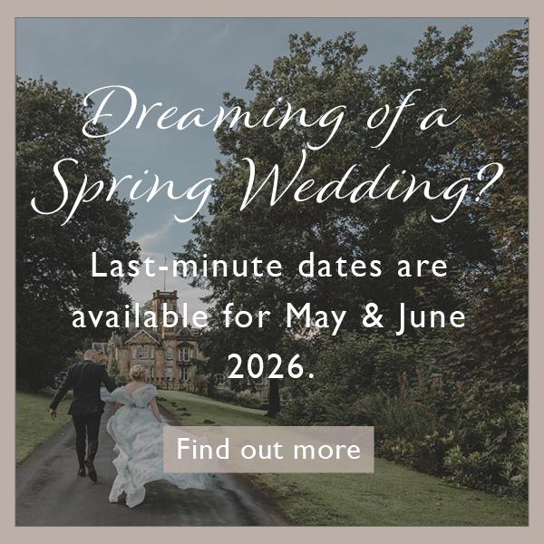 Spring Offer - last minute dates available 