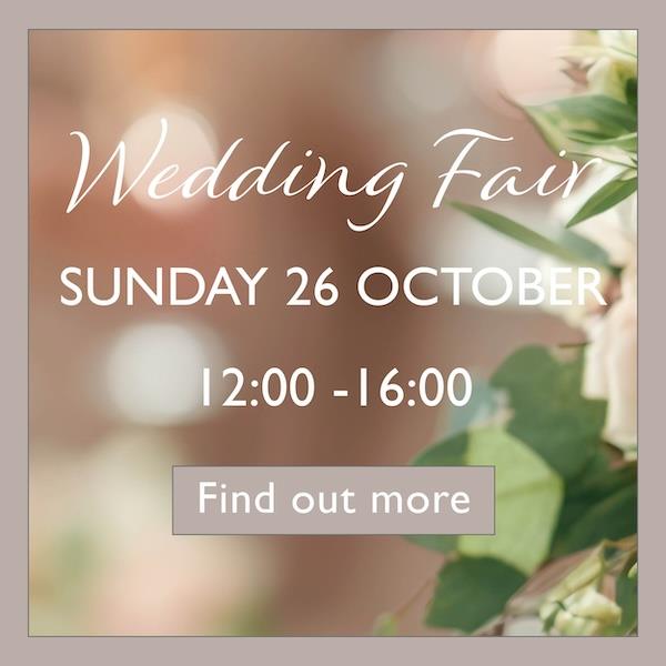 Wedidng fair on Sunday 26 October