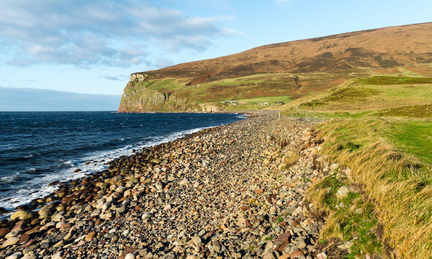View across Stromness on Orkney's West Mainland
