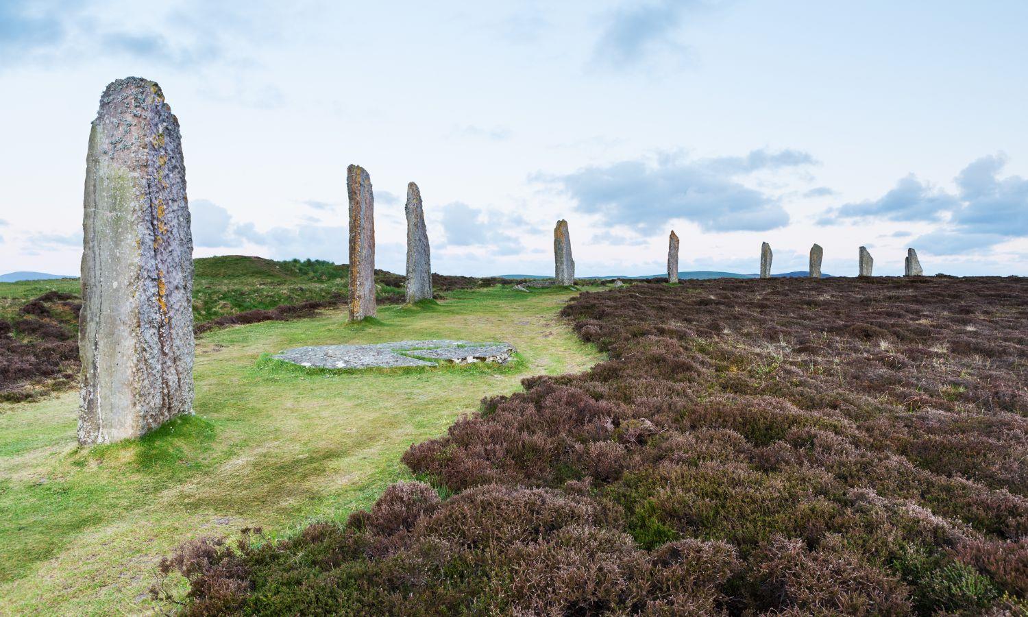 Ring of Brodgar Neolithic site in Orkney