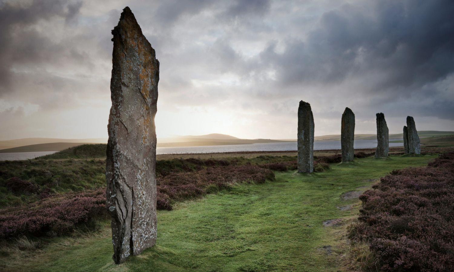 Ring of Brodgar Neolithic site in Orkney