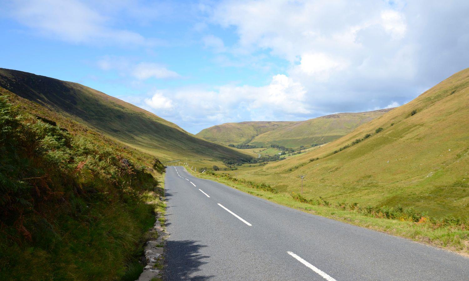 Road on the Isle of Arran