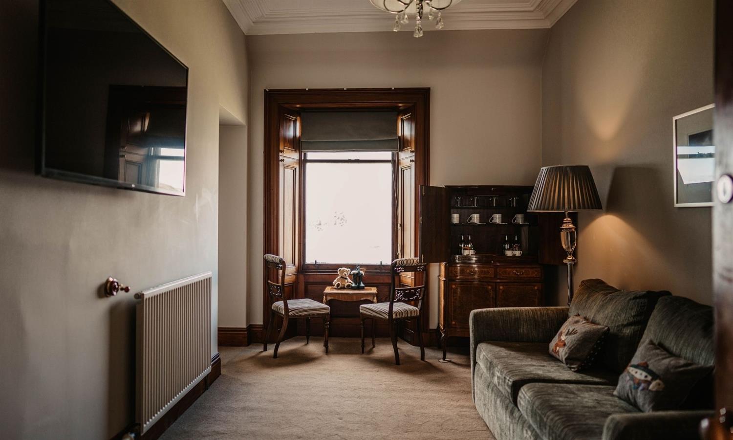 Suite Bedroom at Shieldaig Lodge