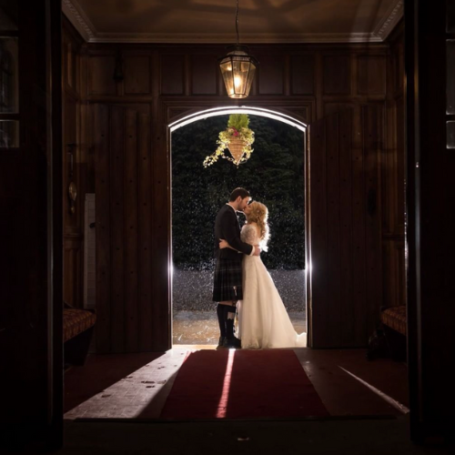 Winter weddings at Melville Castle in Edinburgh