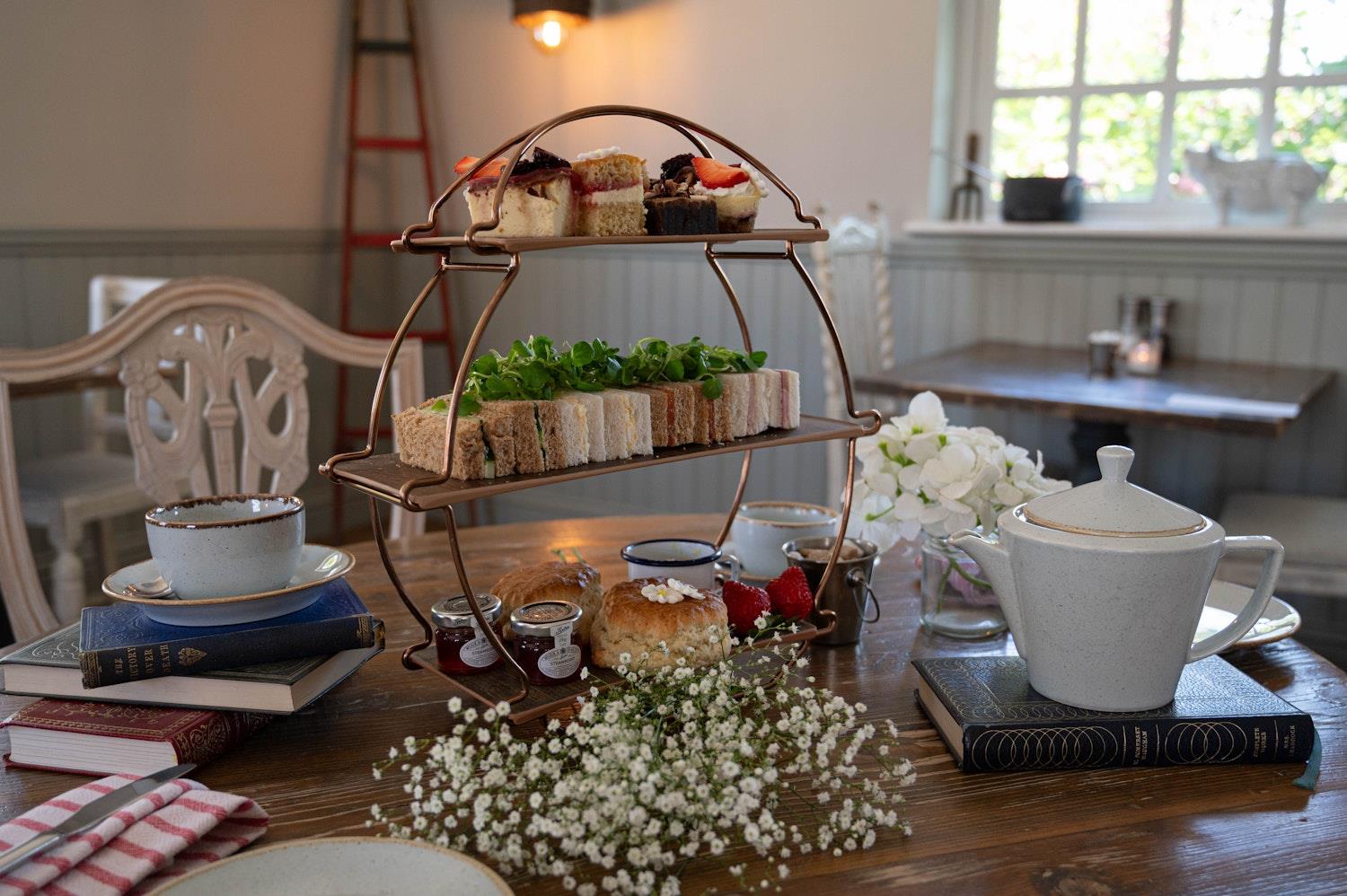 Afternoon tea at Widbrook Grange