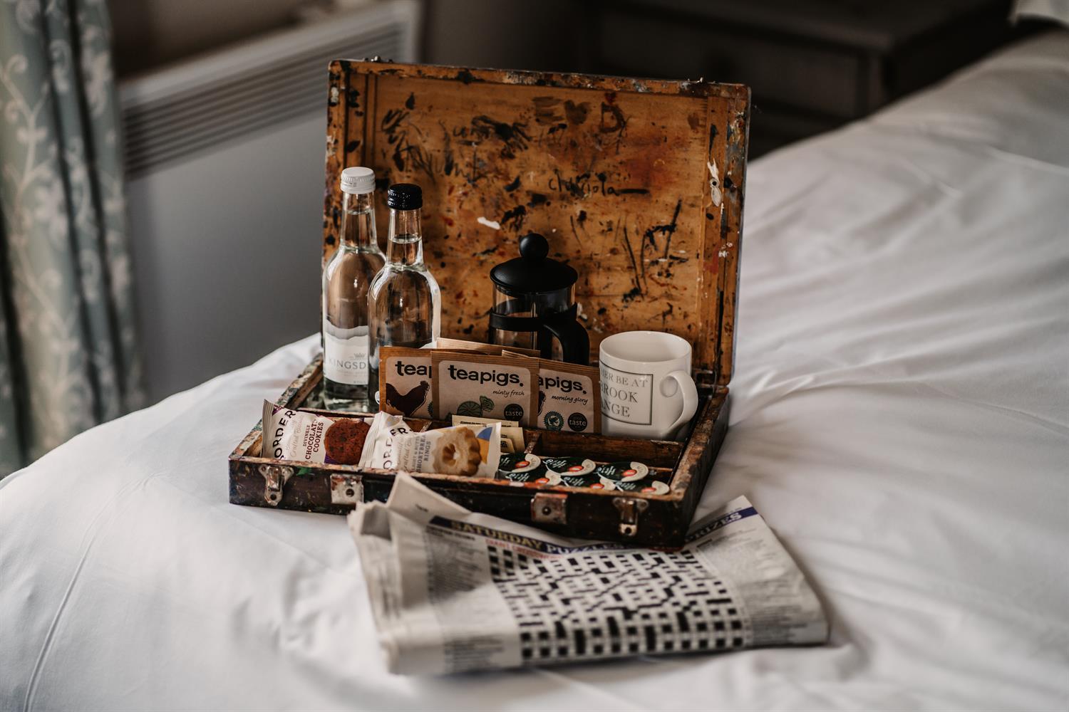 Hospitality Tray at Widbrook Grange