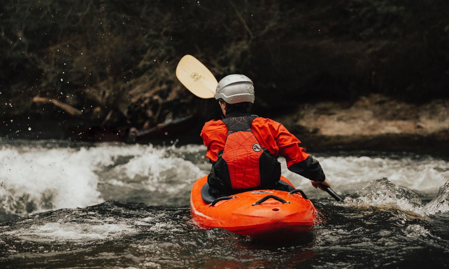 Person in kayak