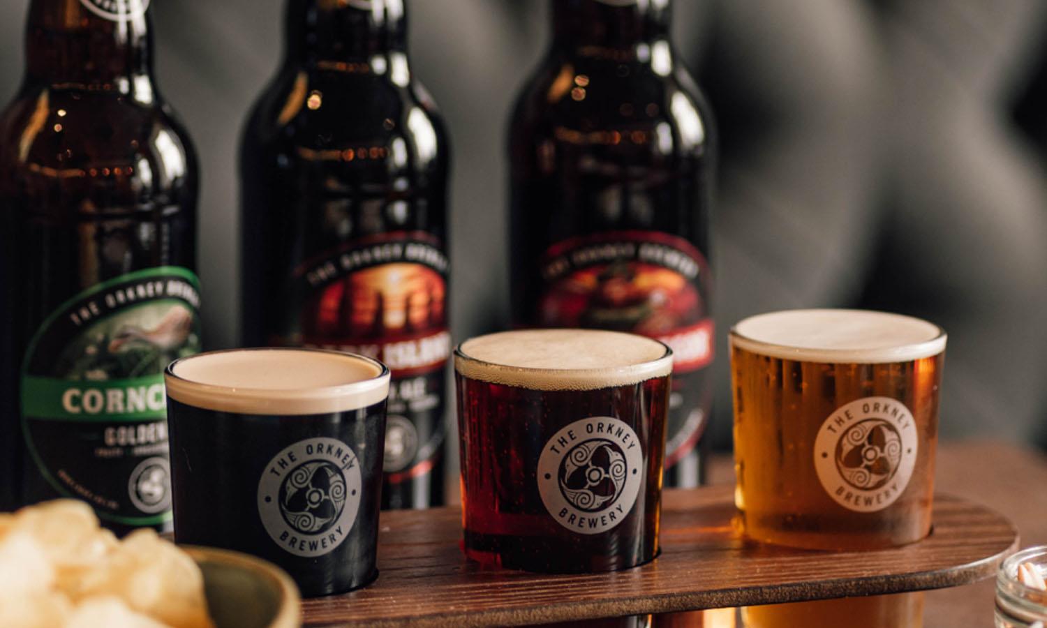 Orkney beer paddle