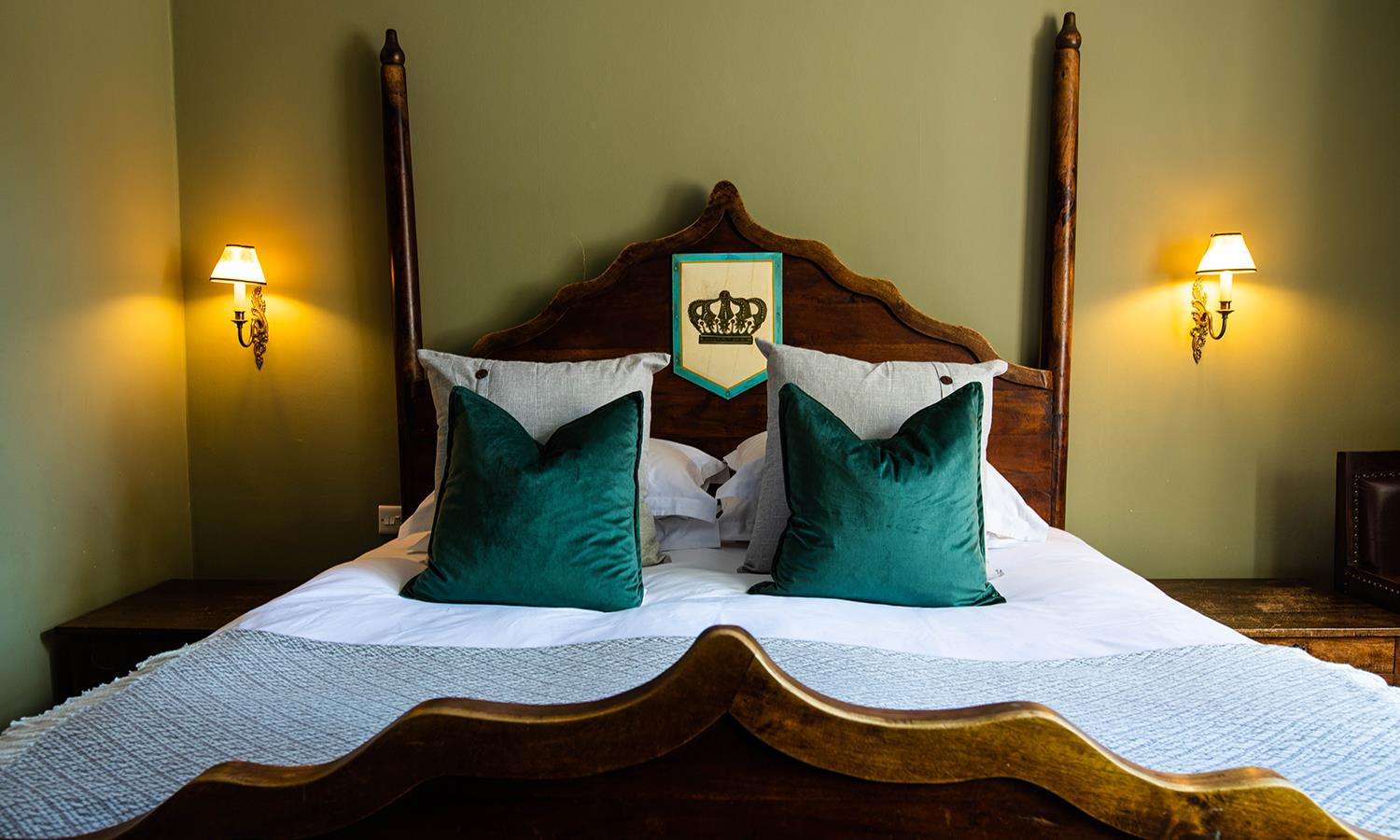 Chic Double Bedroom at Elephant Hotel