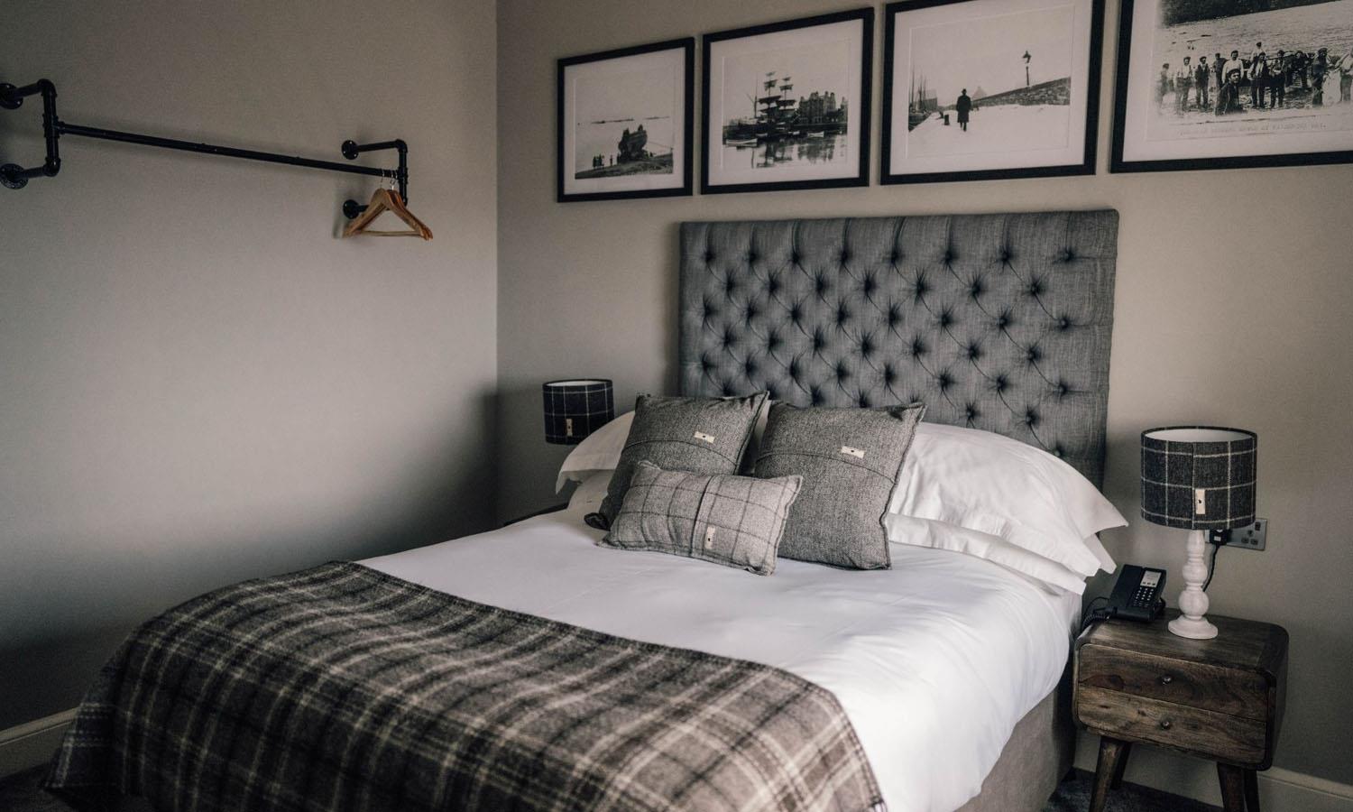 Snuggle down in one of our Double Rooms