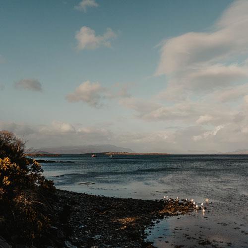 Coastal scene on Skye