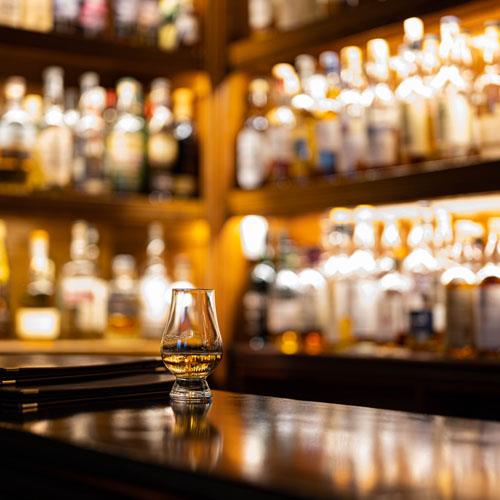 Bar at Forss House hotel