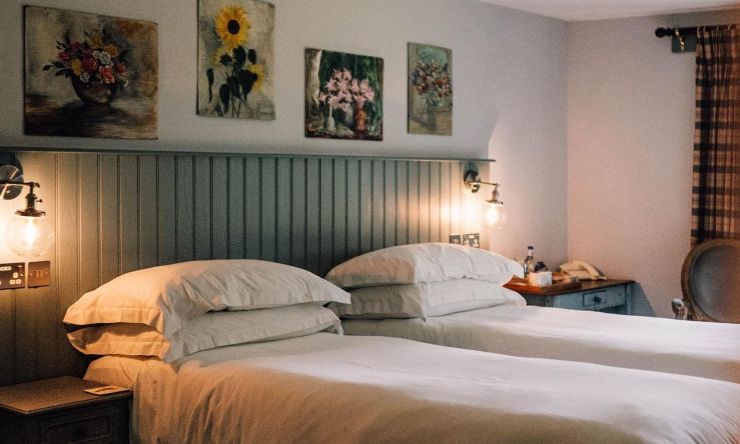 Master room at Forss House