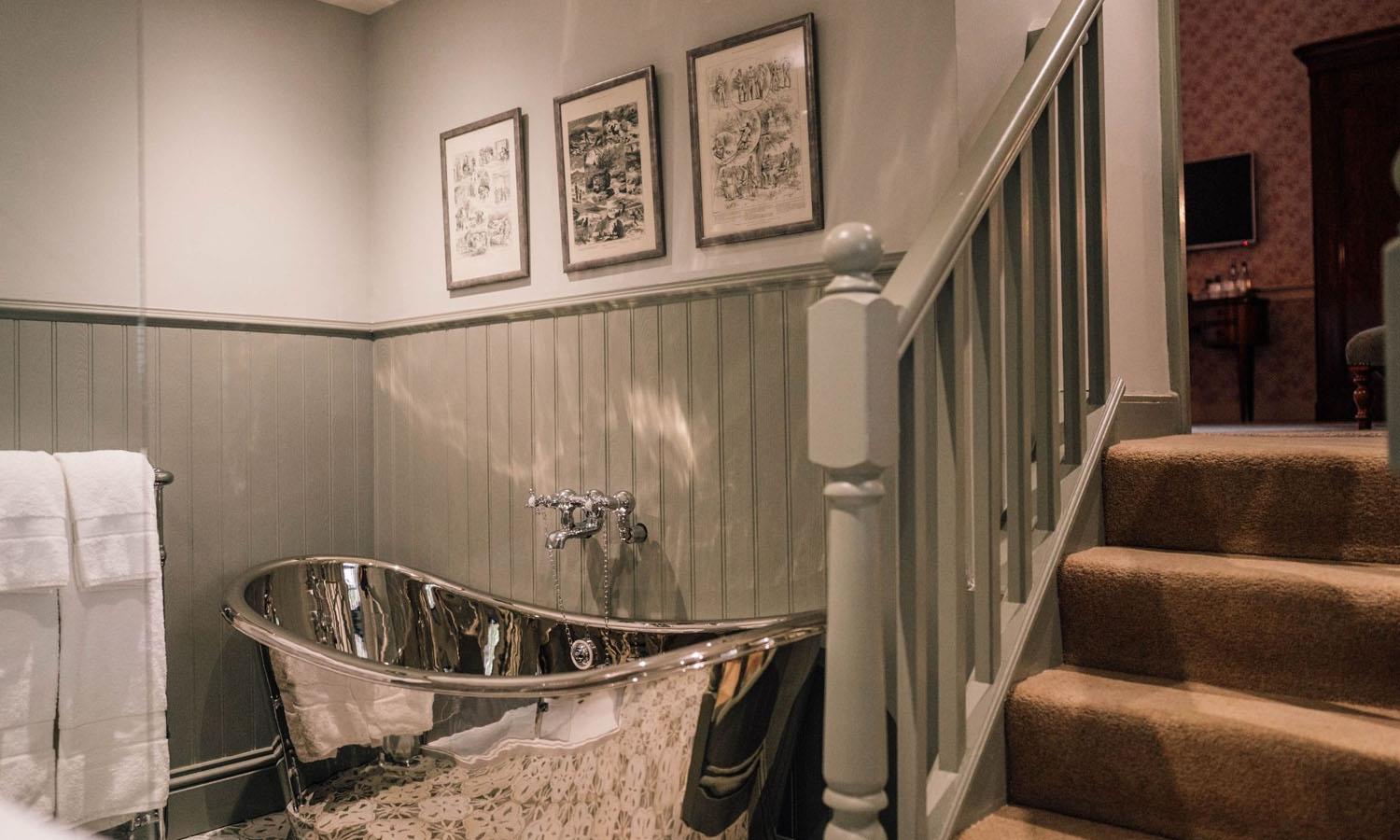 Bathroom en-suite in Master Bedroom at Forss House