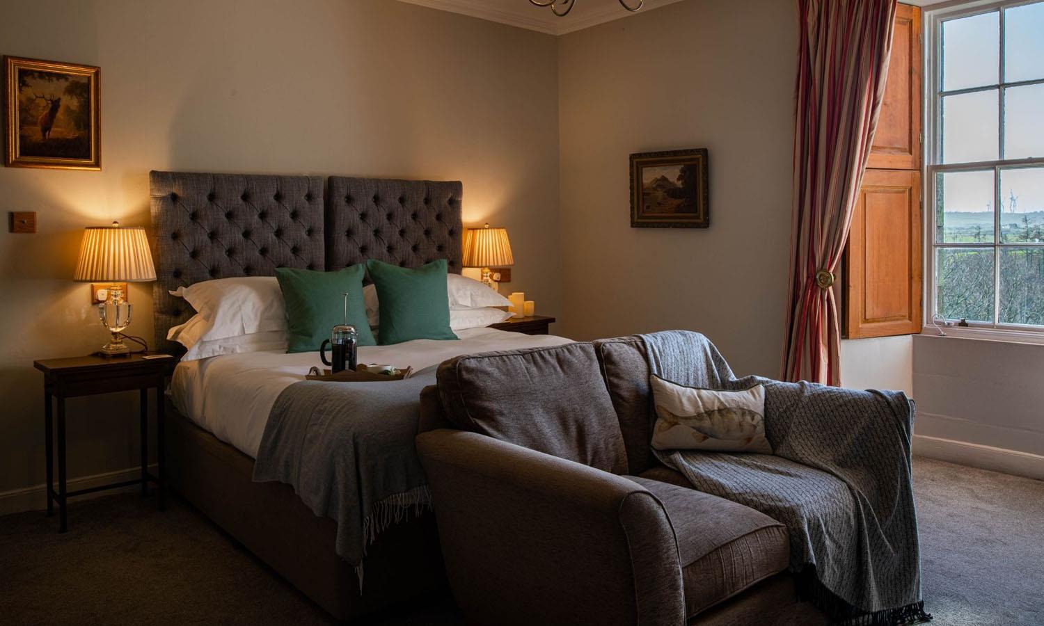 Radclyffe bedroom at Forss House Hotel